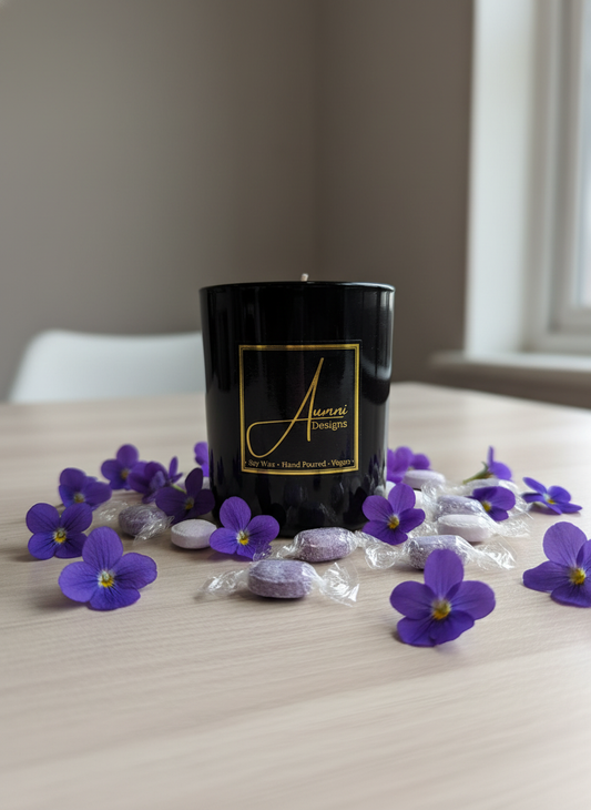 Aumni Black Candle Parma Violet
