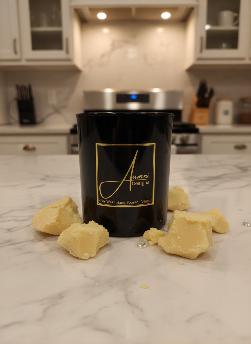 Aumni Black Candle Cocoa Butter