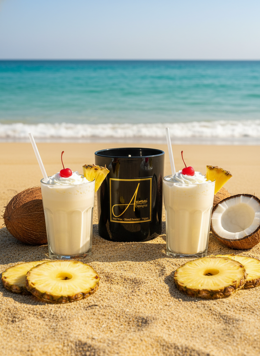 Aumni Black Candle Pina Colada