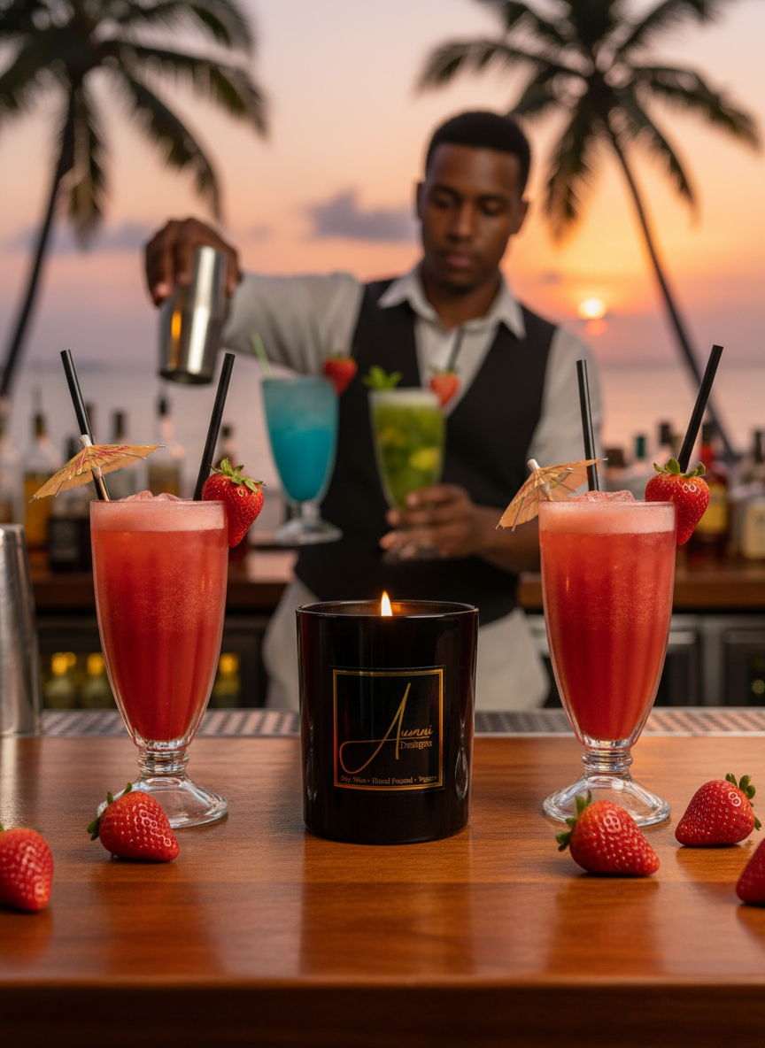 Aumni Black Candle Strawberry Daiquiri