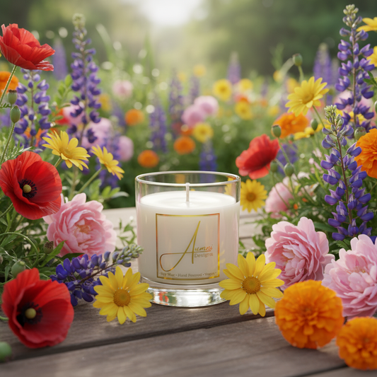 Aumni Country Garden Scented Candle