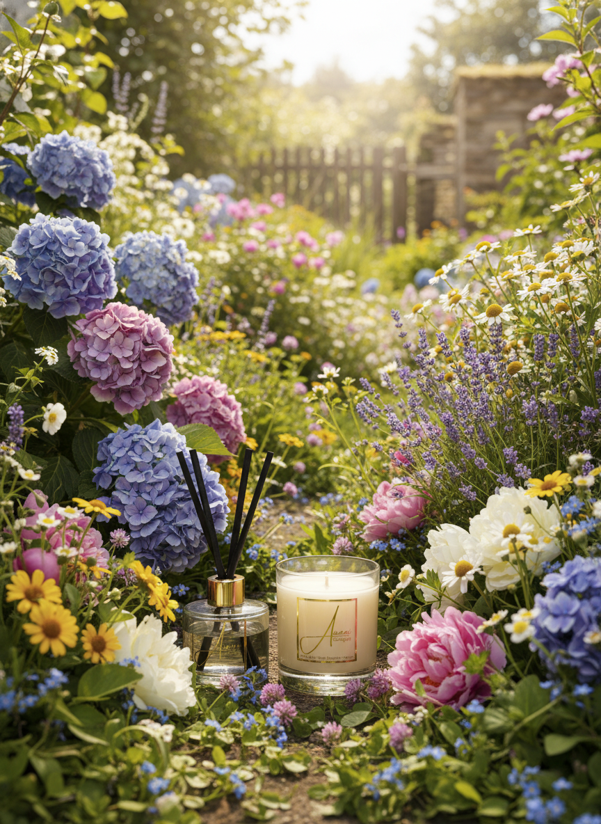 Aumni Diffuer & Candle Country Garden
