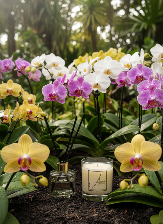 Aumni Diffuser & Candle Gold Orchid