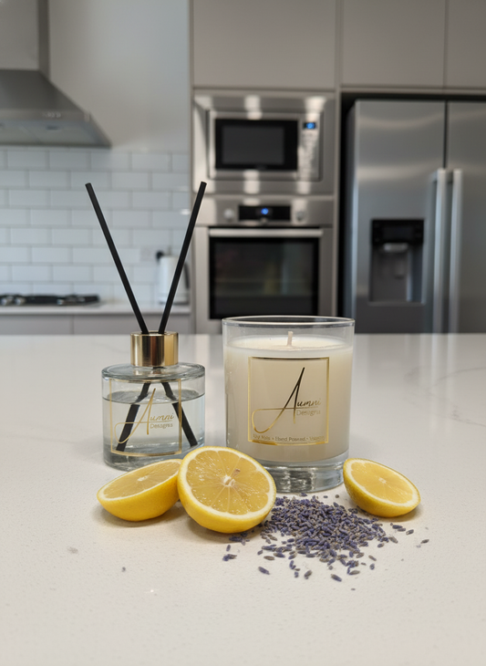 Aumni Diffuser & Candle Lemon & Lavender