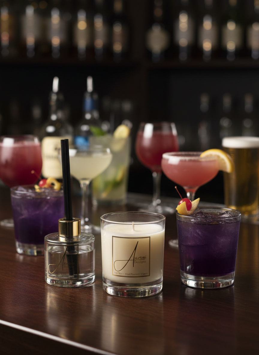 Aumni Diffuser & Candle Purple Rain