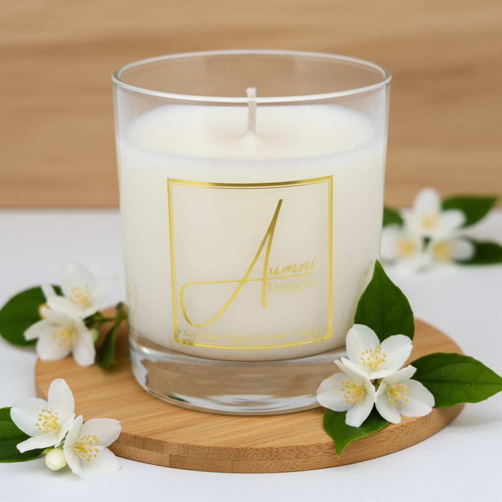 Aumni Jasmine Scented Candle