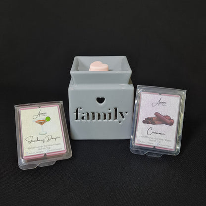 Aumni Melts with Family Wax Melt Burner