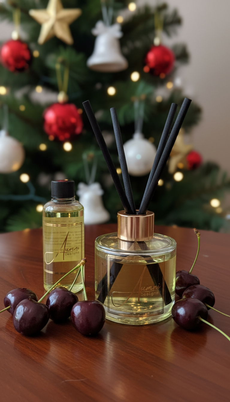 Aumni Reed Diffuser Refill Black Cherry