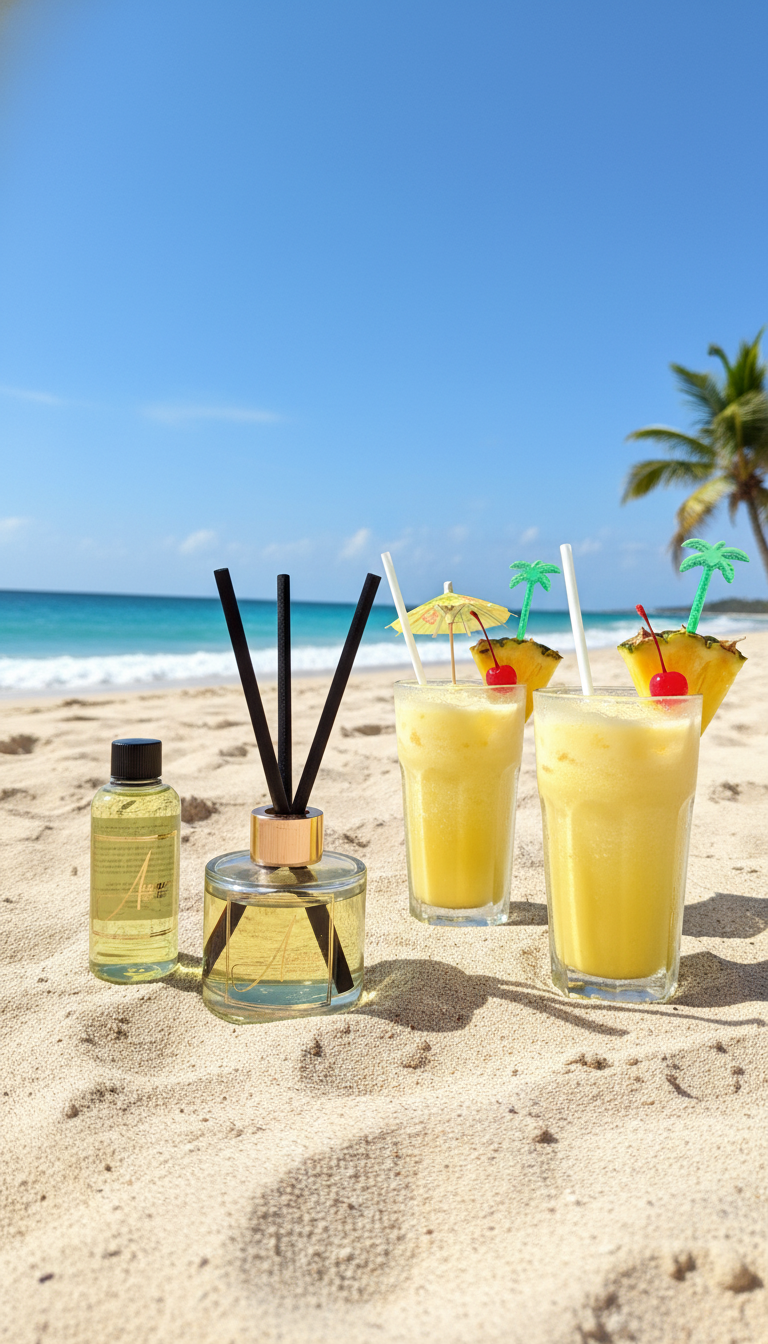 Aumni Reed Diffuser Refill Pina Colada