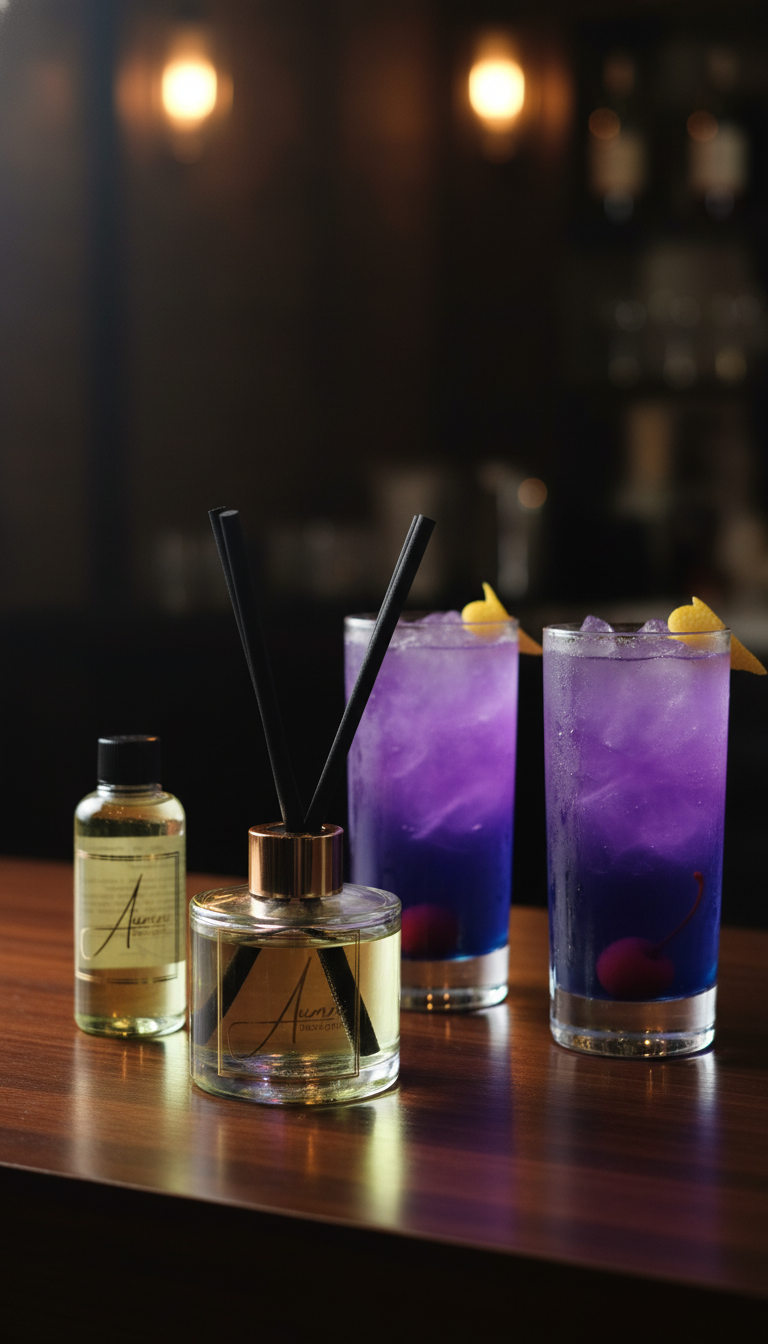 Aumni Reed Diffuser Refill Purple Rain