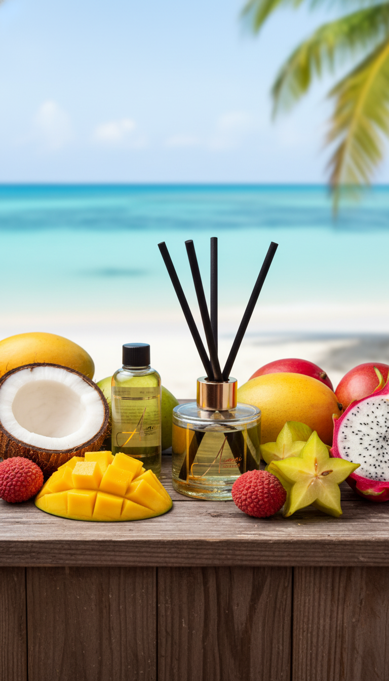 Aumni Reed Diffuser Refill Tropical