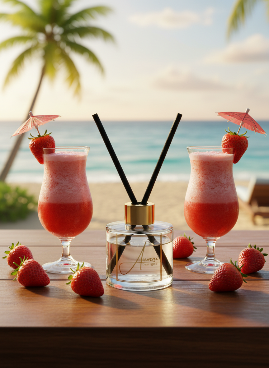 Aumni Strawberry Daiquiri Reed Diffuser