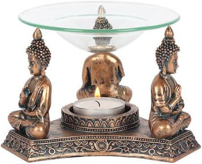 Bronze Buddha Wax Melt Burner
