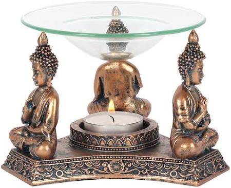 Bronze Buddha Wax Melt Burner