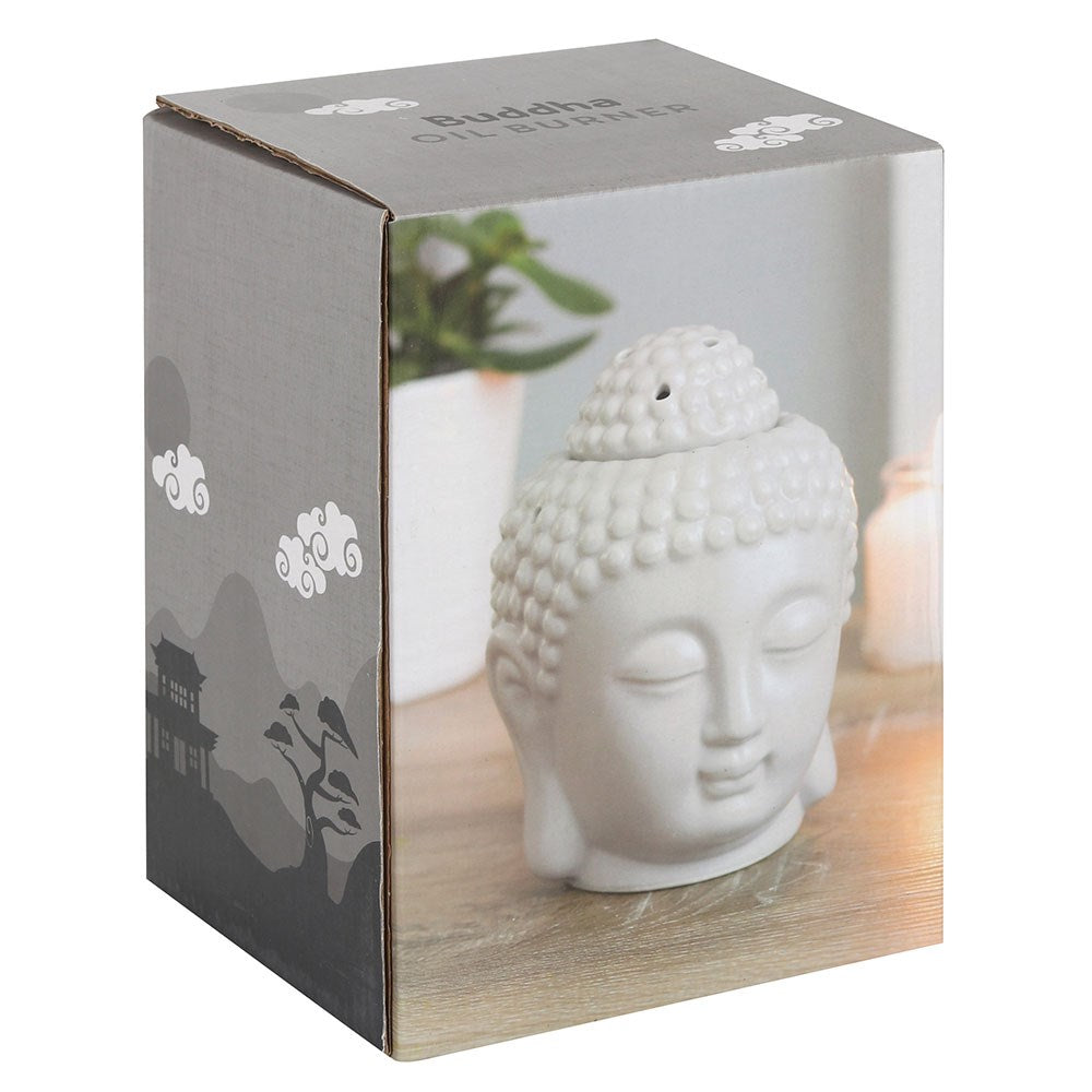 Buddha Head Wax Melt Burner Box