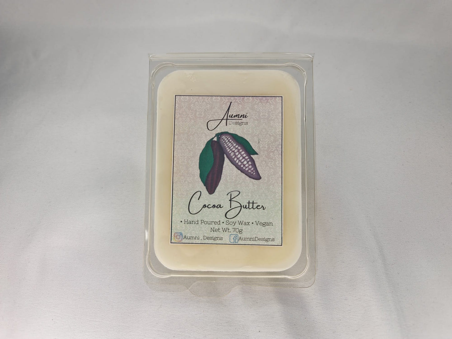 Cocoa Butter Wax Melt 70g